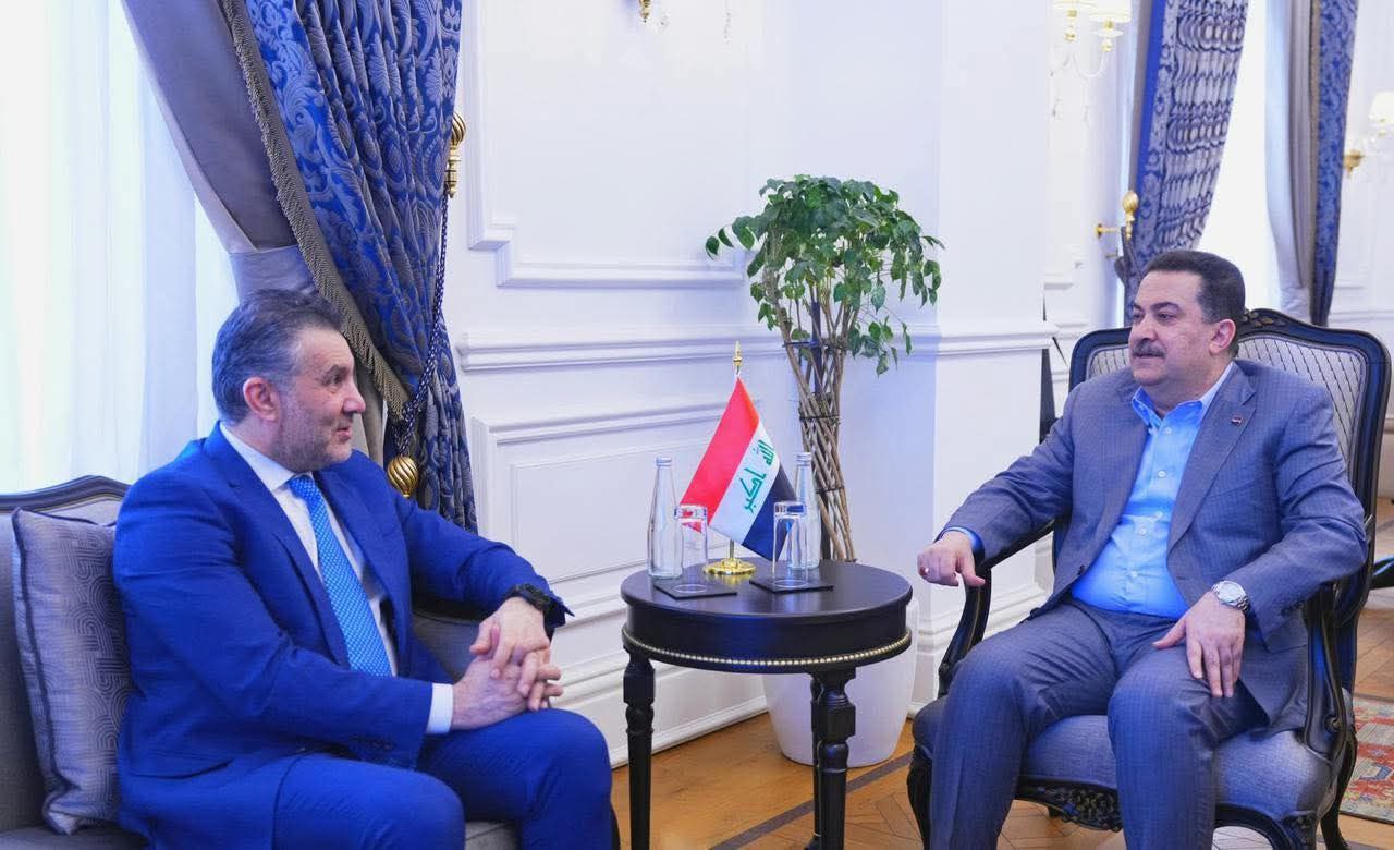 رئيس مجلس الوزراء السيد محمد شياع السوداني يستقبل رئيس الجهاز التنفيذي الجديد لهيأة الإعلام والاتصالات