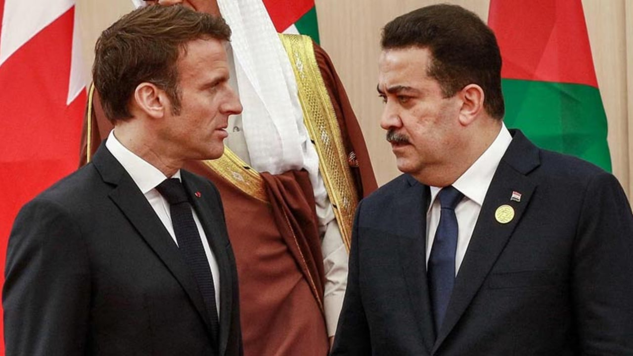 العراق والخليج وجدوا أنفسهم في خضم حرب لم يختاروها.. ماكرون يتصل بالسوداني